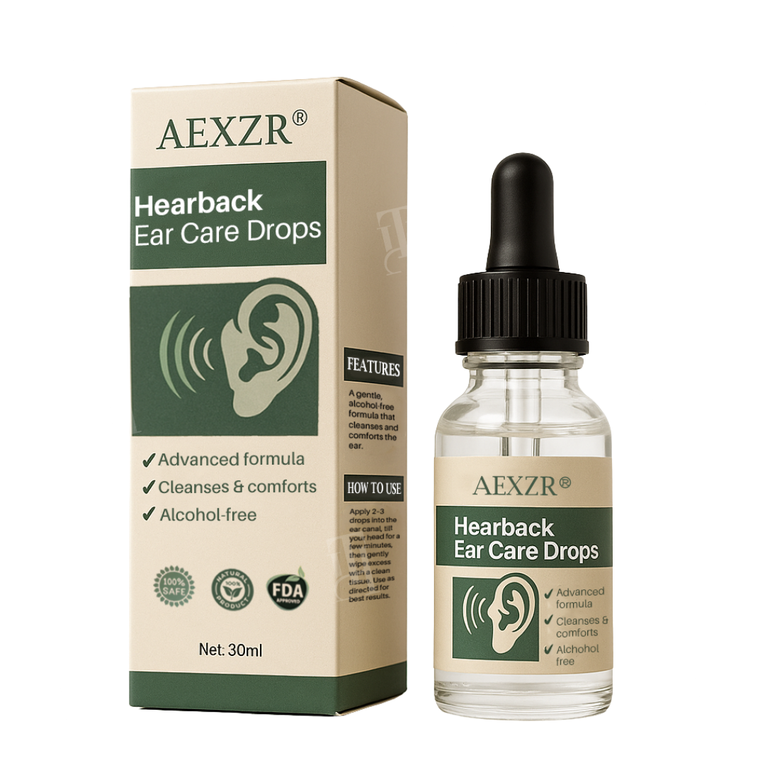 🌟 Official Store ⚡ Fast-Acting Relief | AEXZR® Hearback Ear Care Drops