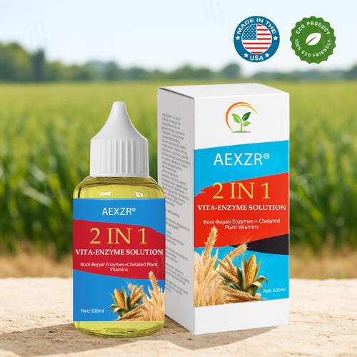 🌱 Addresses Root Causes🌟 Official Store | AEXZR® 2 in 1 Vita-Enzyme Solution