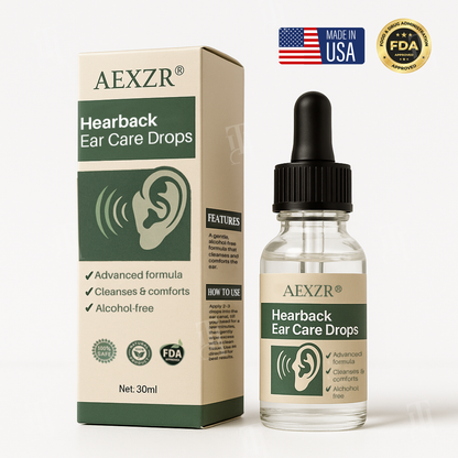 🌟 Official Store ⚡ Fast-Acting Relief | AEXZR® Hearback Ear Care Drops