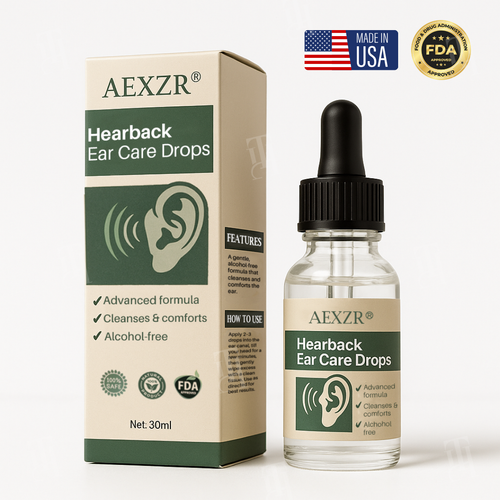 🌟 Official Store ⚡ Fast-Acting Relief | AEXZR® Hearback Ear Care Drops