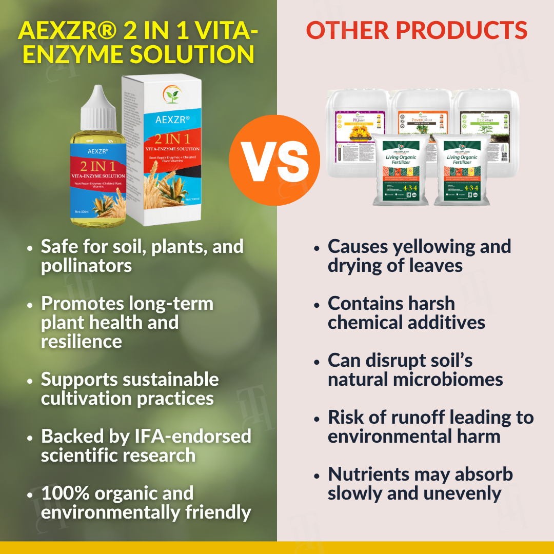 🌱 Addresses Root Causes🌟 Official Store | AEXZR® 2 in 1 Vita-Enzyme Solution
