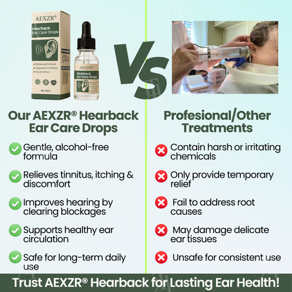 🌟 Official Store ⚡ Fast-Acting Relief | AEXZR® Hearback Ear Care Drops