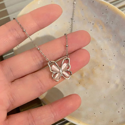 CZTICLE® New design bow pink zircon cross pendant necklace