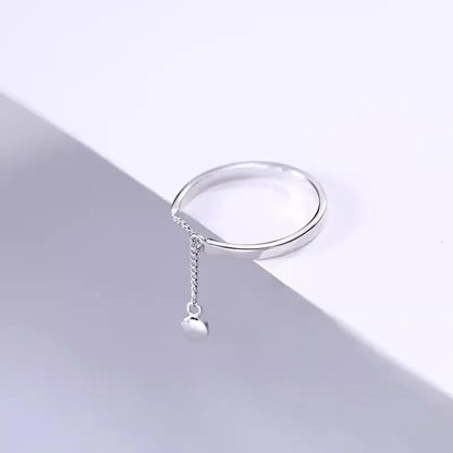 CZTICLE® Adjustable simple fashion chain tassel ring