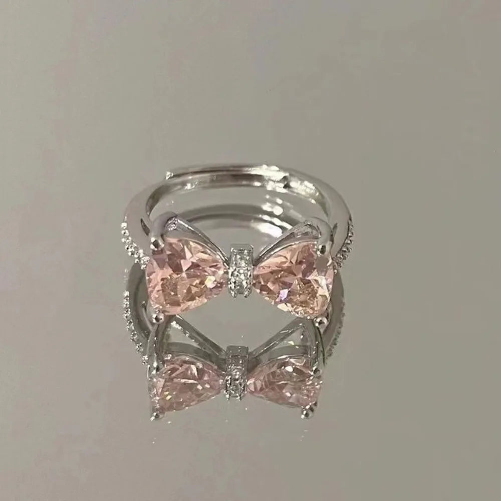 CZTICLE® Fashion Adjustable Bow Ring Jewelry